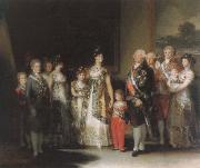 family of carlos lv, Francisco Goya